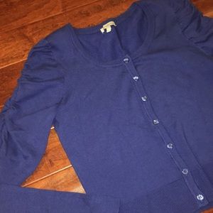 Royal blue cardigan